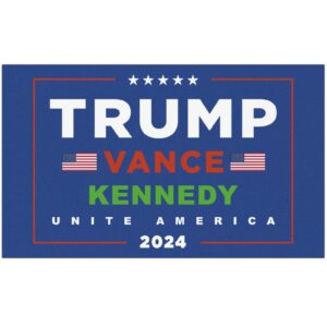 Official Trump Vance Kennedy Unite America Car Magnets, Sticker