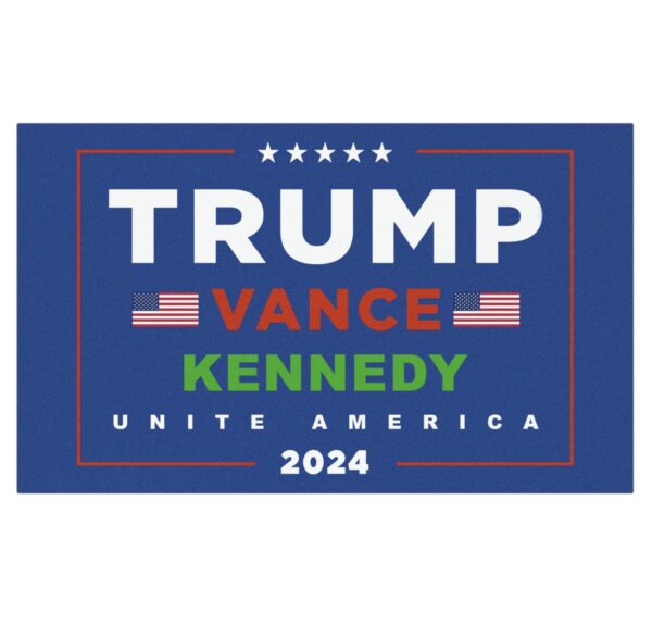 Official Trump Vance Kennedy Unite America Car Magnets, Sticker