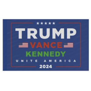 Official Trump Vance Kennedy Unite America Flag