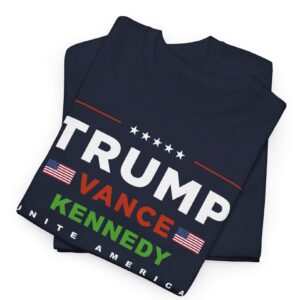 Official Trump Vance Kennedy Unite America T-Shirts