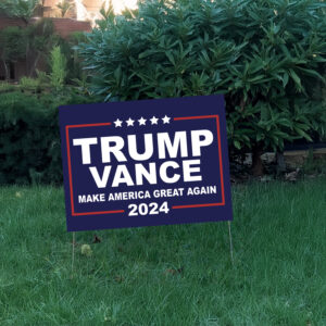 Official Trump Vance Yard Sign USA