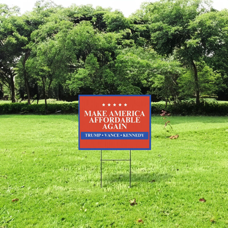 Political Sign for Republican, for Trump Yard Sign, for Trump Supporter Sign, for Republican Yard Sign, for Trump Vance Kennedy Yard Signs