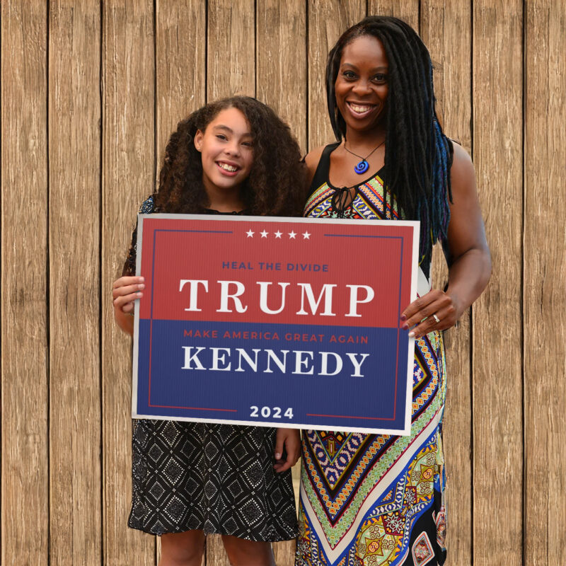 Pro Trump Yard Sign 2024, MAGA RFK Heal the Divide