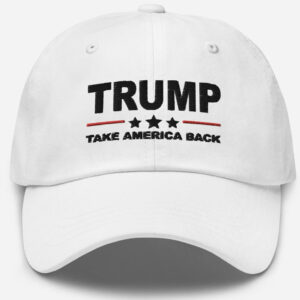 Trump 2024 Hat - Donald Trump 2024 - MAGA - Take America Back - Trump for President - 3D Embroidery - Adjustable Cap for Trump 2024