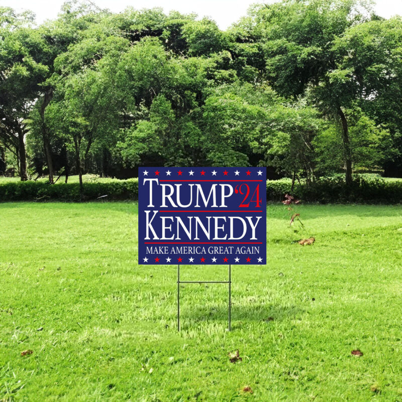 Trump Vance Kennedy 2024 Yard Sign, Coroplast Unite America 2024, Trump For President 2024, Trump Kennedy Yard Sign