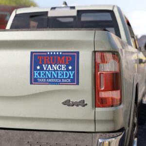 Trump Vance Kennedy Take America Back Car Magnet, Stickers