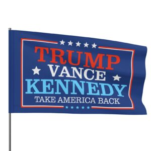 Trump Vance Kennedy Take America Back Flags