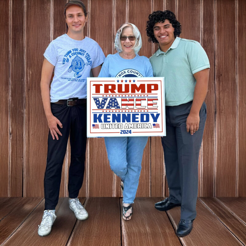 Trump Vance Kennedy Unite America 2024 Yard Sign, Election 2024 Sign