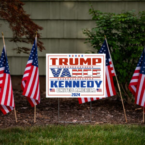 Trump Vance Kennedy Unite America 2024 Yard Sign, Election 2024 Sign USA