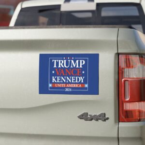 Trump Vance Kennedy Unite America Car Magnets, Stickers