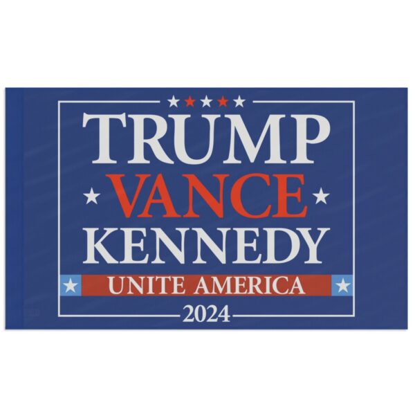 Trump Vance Kennedy Unite America Flag