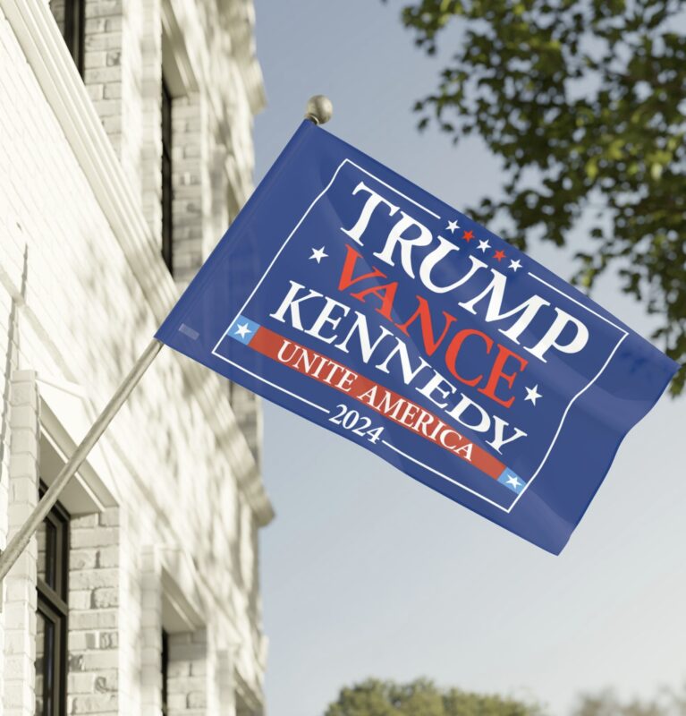 Trump Vance Kennedy Unite America Flag USA