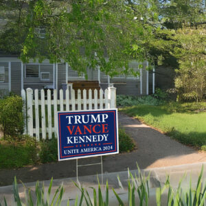 Trump Vance Kennedy Unite America Yard Sign US