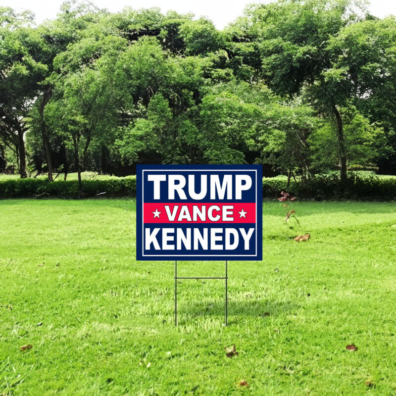 Trump Vance Kennedy Yard Signs, Trump Vance Yard Sign, Republican Garden Sign, President Election 2024