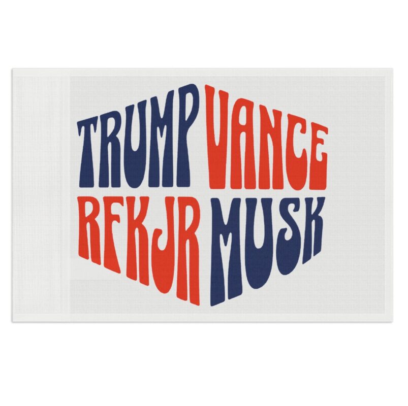 Trump Vance RFK Jr Musk Flag