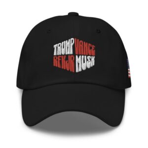 Trump Vance RFK Jr Musk Hats