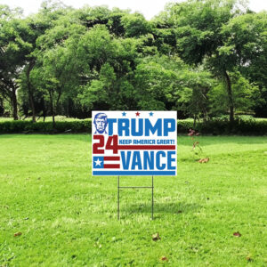 Trump Vance Yard Sign, Republican Yard Signs, Presidential Trump Lawn Sign, Trump For America, Trump Vance 2024, Support Trump, Election 2024