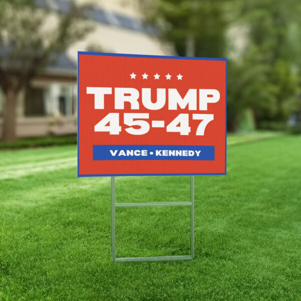 Trump for President Yard Sign Republican, for Trump Yard Sign, for Trump Vance Kennedy Yard Signs