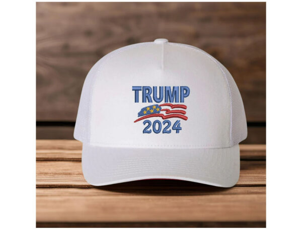 Embroidered Trump 2024 Hat, Make America Great Again Cap, Trump 2024 Trucker Hat, Trump 2024 Hat, Trump Trucker Hat, Adjustable Trump Cap