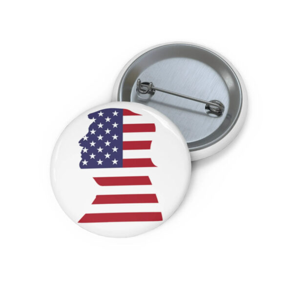 2024 Patriotic Button, Trump USA Voting Pin