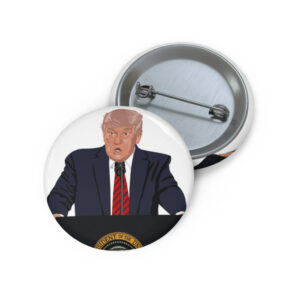 2024 Patriotic Button, Trump USA Voting Pin, Funny Political Badge