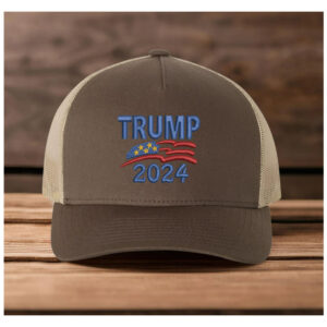 Embroidered Trump 2024 Hats, Make America Great Again Cap, Trump 2024 Trucker Hat, Trump 2024 Hat, Trump Trucker Hat, Adjustable Trump Cap