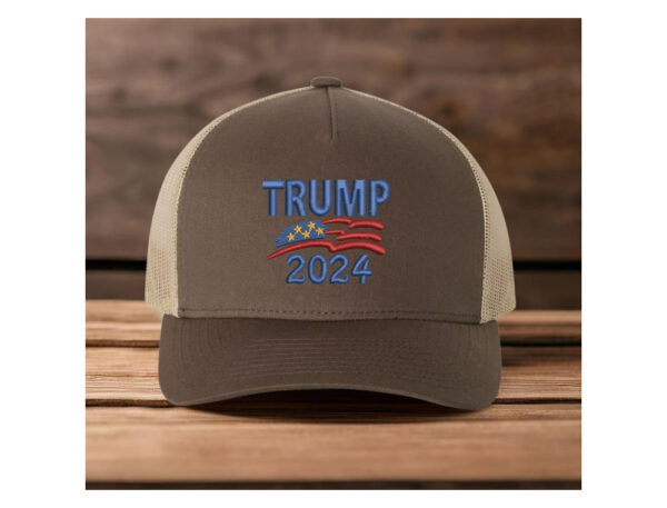 Embroidered Trump 2024 Hats, Make America Great Again Cap, Trump 2024 Trucker Hat, Trump 2024 Hat, Trump Trucker Hat, Adjustable Trump Cap