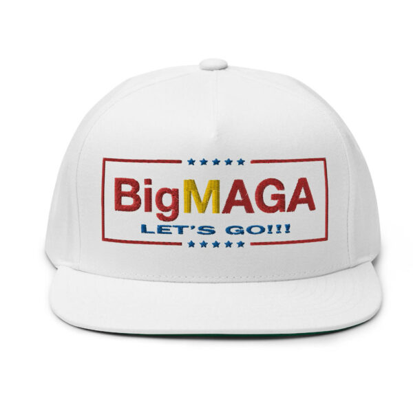 Big MAGA Let's Go! MagaDonalds Trump Embroidery hat