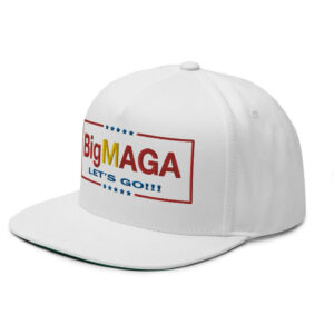 Big MAGA Let's Go! MagaDonalds Trump Embroidery hats