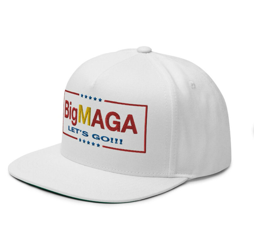 Big MAGA Let's Go! MagaDonalds Trump Embroidery hats