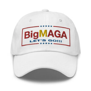 Big MAGA Let's Go! MagaDonalds cap Trump Embroidery hat - RAF COLLECTION