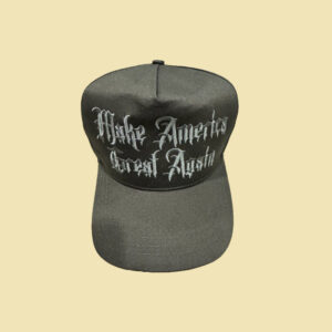 Black Dark Gothic Maga Hat 2024 New