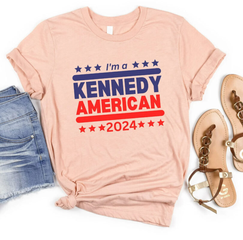 Bobby Kennedy 2024 Shirt RFK Jr Shirt Vote Shirts Robert F Kennedy For President Republican Democrat Election Shirt Im A Kennedy American