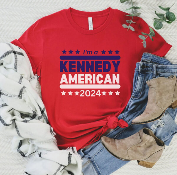 Bobby Kennedy 2024 Shirts RFK Jr Shirt Vote Shirt Robert F Kennedy For President Republican Democrat Election Shirts Im A Kennedy American