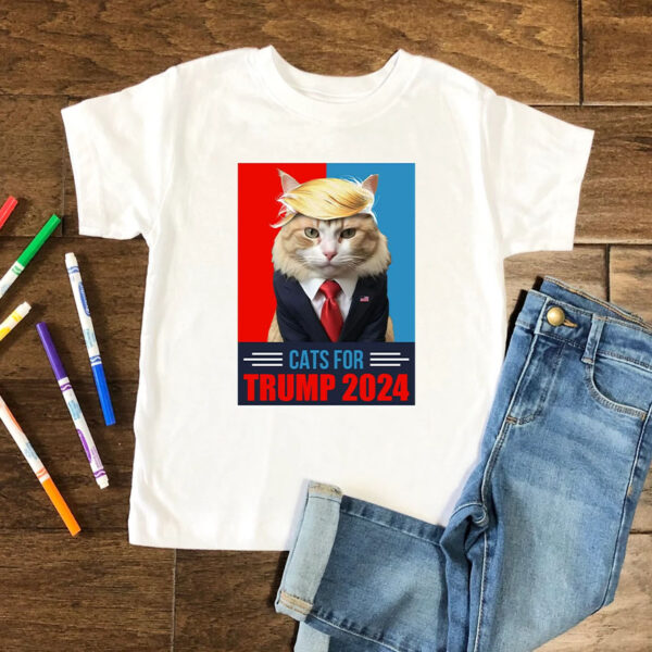 Cats For Trump MAGA, Vote Election 2024 Shirts