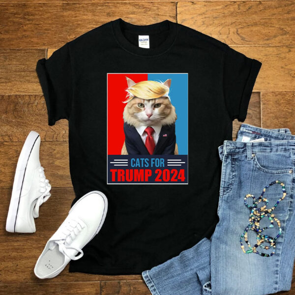 Cats For Trump MAGA, Vote Election 2024 T-Shirts