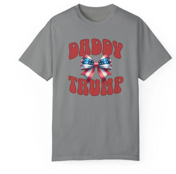 Daddy Trump 2024 T-Shirt, Coquette Bow Political Tee, Election Year, Trump for President, Republican Shirts, Daddy Trump