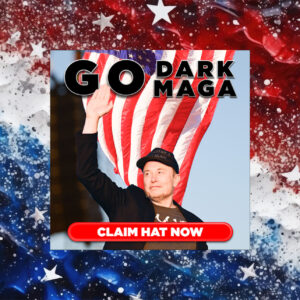 Dark MAGA Hat - ELON MUSK IS DARK MAGA HAT 2024