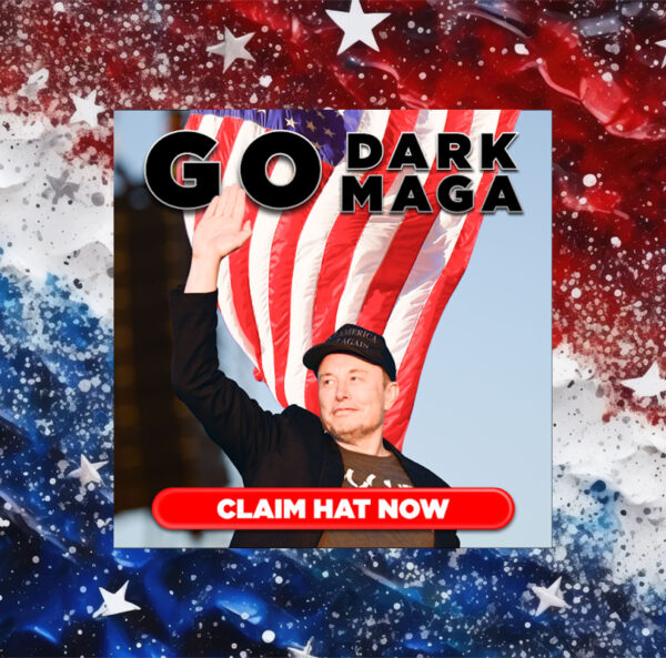 Dark MAGA Hat - ELON MUSK IS DARK MAGA HAT 2024