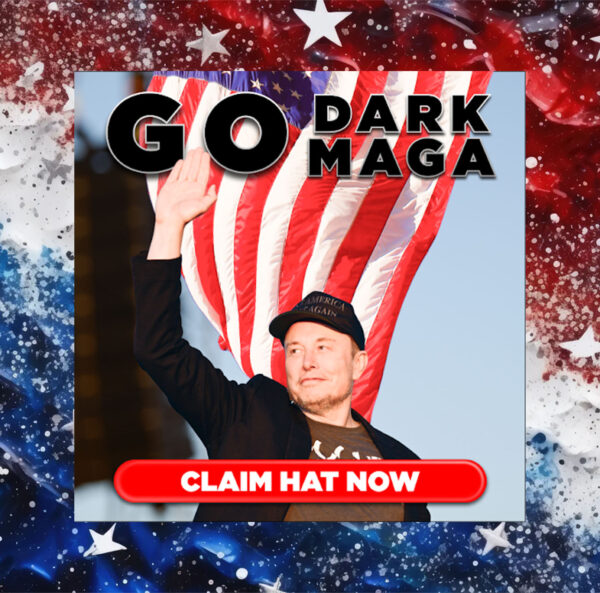 Dark MAGA Hat - ELON MUSK IS DARK MAGA HAT