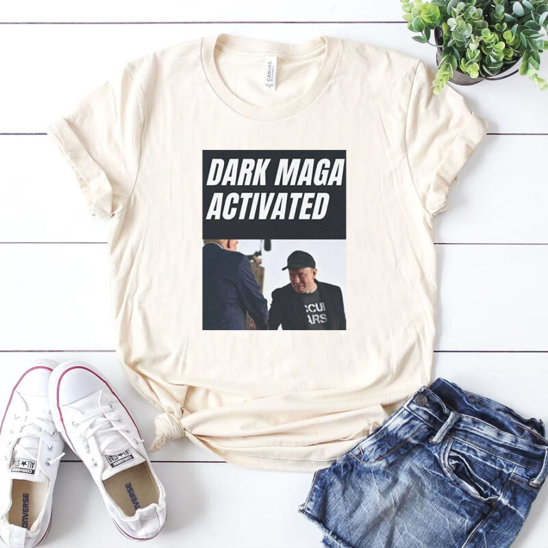 Dark MAGA activated Rally Tee Shirt