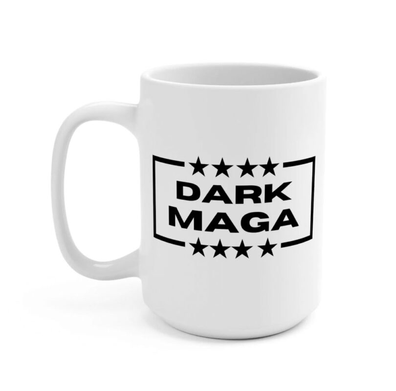 Dark Maga Mug - Republican Gift, Elon Musk, Donald Trump 2024