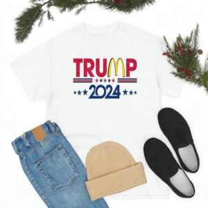 Donald Trump 2024 at McDonalds Patriotic Shirts Donald Trump Conservative USA Shirts