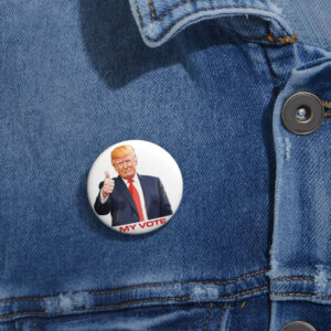 Donald Trump Buttons Election 2024