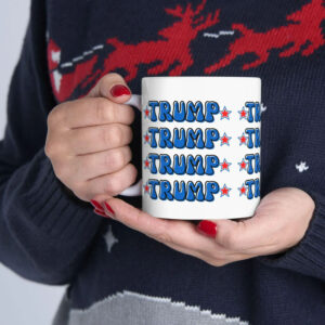 Donald Trump Coffee Mug - Funny Political Gifts - Great for Fans & Supporters - Unique Collectible - Perfect for Home or Office