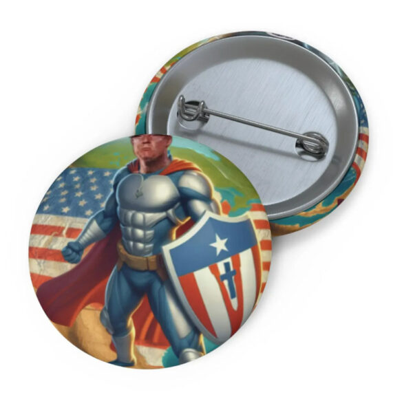 Donald Trump Defender of the United States Pin Button