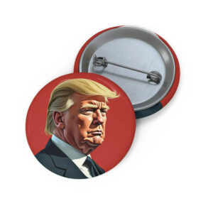 Donald Trump - Pin Button, Trump 2024