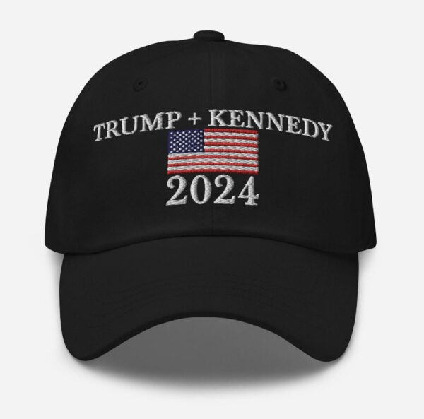 Donald Trump X RFK JR 2024 Hat, Embroidered Baseball Cap, Robert F Kennedy Jr, Trump 2024 Hat, Republican Conservative Gifts