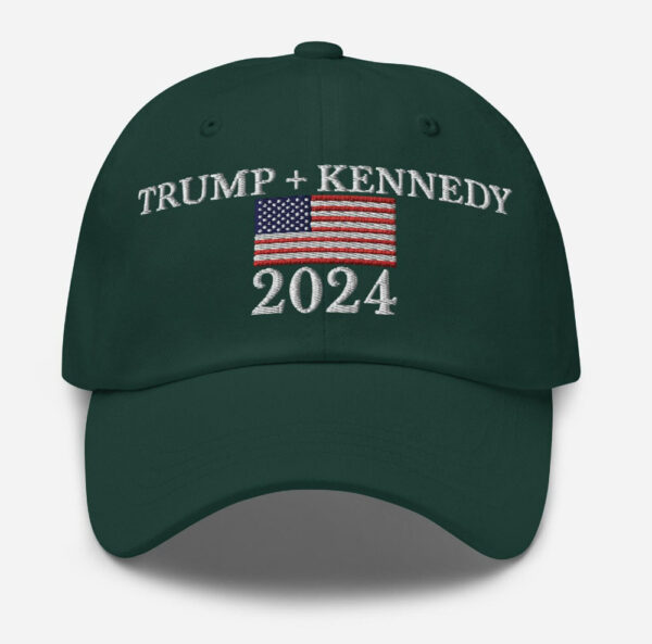 Donald Trump X RFK JR 2024 Hat, Embroidered Baseball Cap, Robert F Kennedy Jr, Trump 2024 Hats, Republican Conservative Gifts, Election 2024