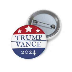 Donald Trump and JD Vance Republican Presidential Campaign 2024 Pin Buttons